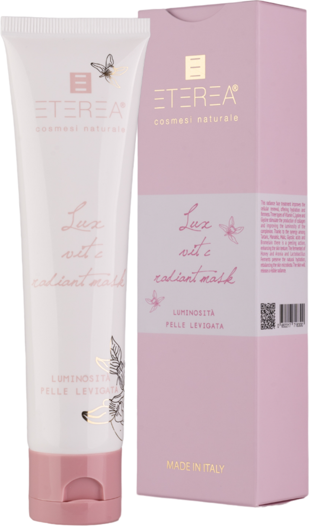 ETEREA Cosmesi Naturale  LUX Vitamin C Radiant Mask, 75 ml