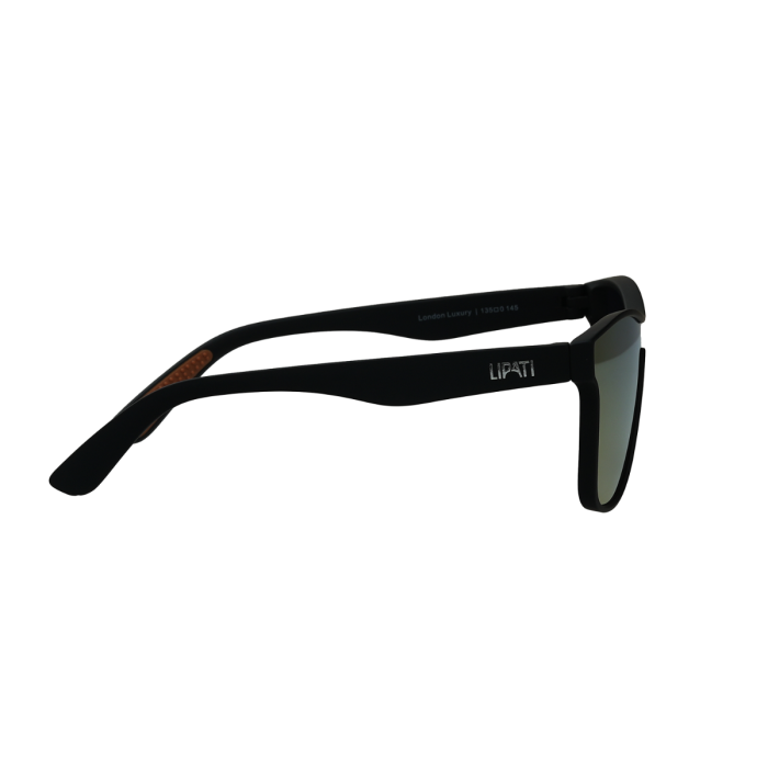 Lipati Unisex Solbriller London Luxury Sunglasses Sort