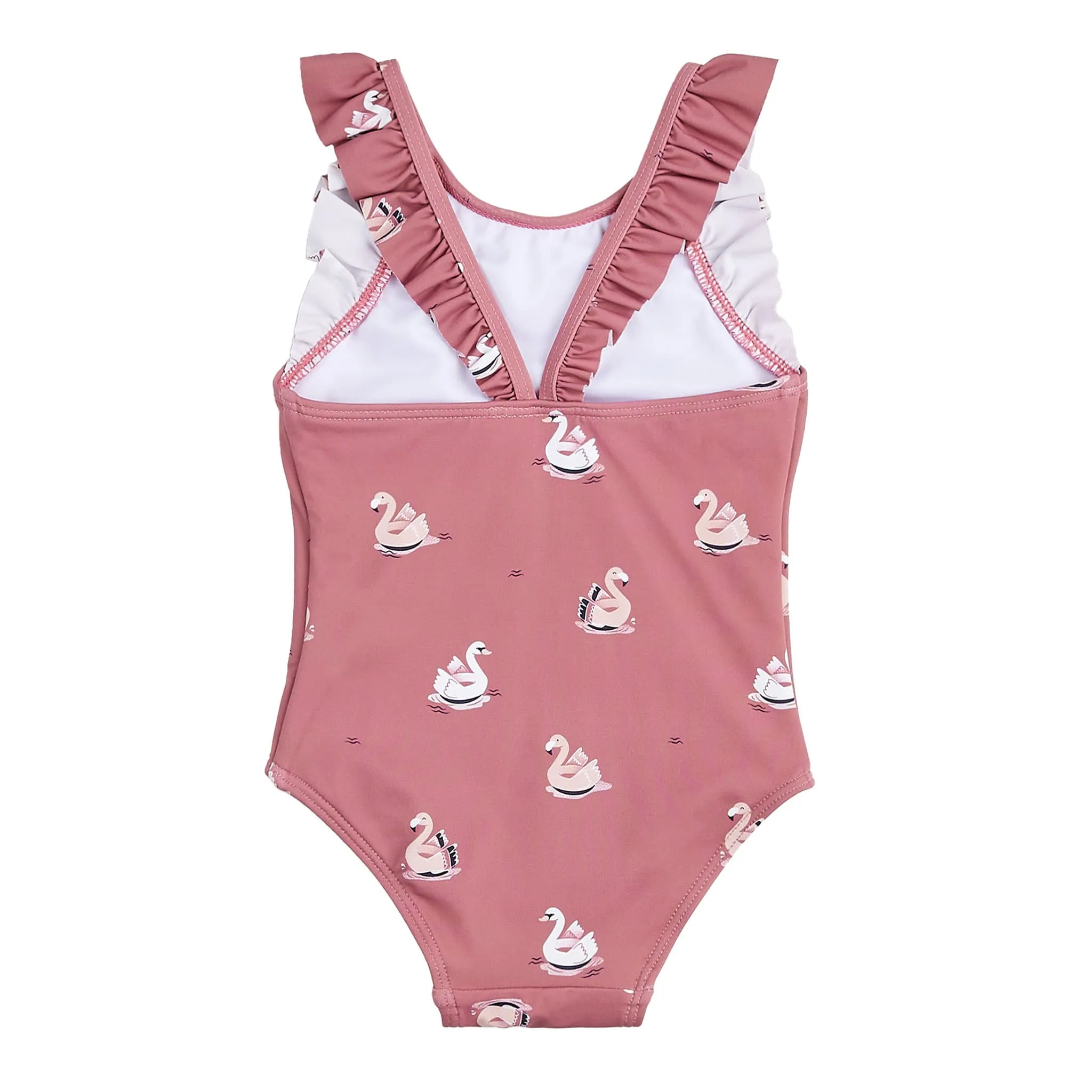 Petit Lem Maillot UV Cygne Ballon 2-6x