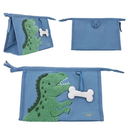 Depesche Dino World Waschtasche Blau DINO MINI