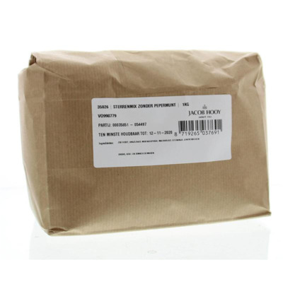 Jacob Hooy Sterrenmix Zonder Pepermunt (1000 gr)