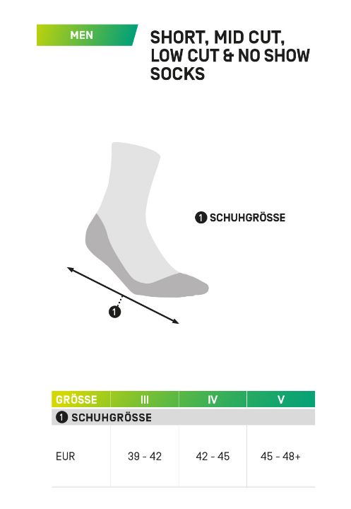 CEP The Run Compression Mid Cut Socks - Kurze Sport Kompressionssocken für Herren zum Laufen