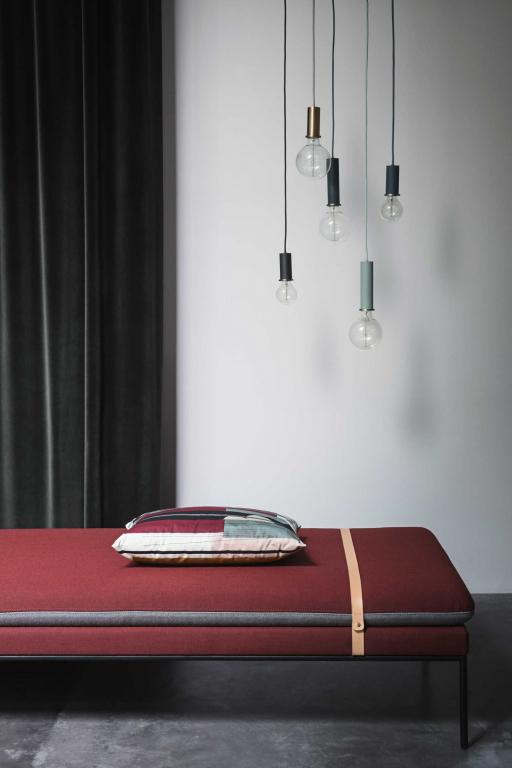 Ferm Living Socket hanglamp high zwart