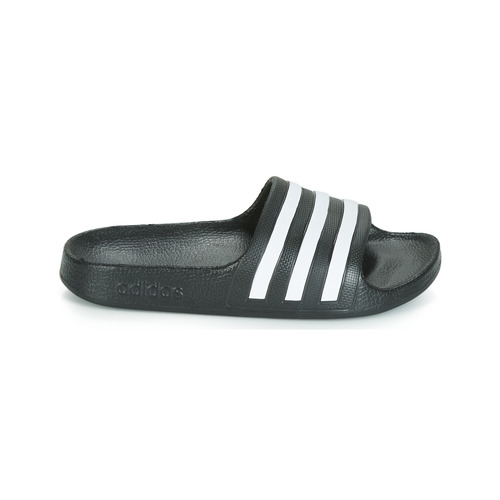 Adidas Sportswear - ADILETTE AQUA K - Noir / Blanc
