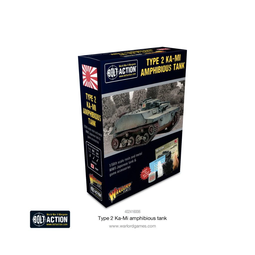Bolt Action - Japanese Type 2 Ka-Mi Amphibious Tank