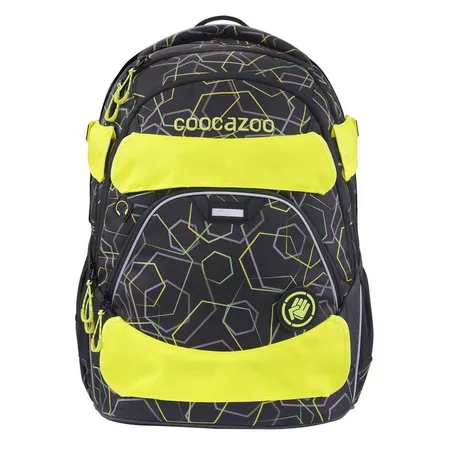 Coocazoo Neon Pull-Over GuardPart, Reflektorstreifen-Set für ScaleRale Schulrucksack, 4-teilig, Gelb