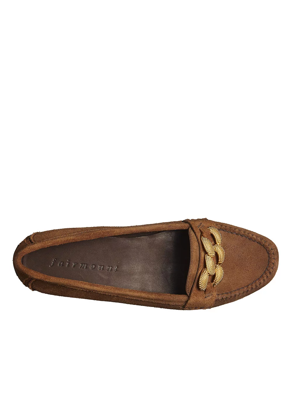 MOCASSIN R ROUND MOC VELOURS CHESNUT