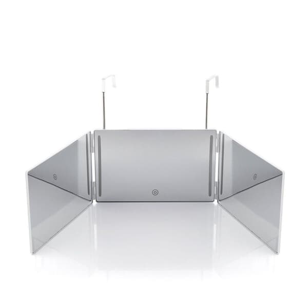 Baderomsspeil med LED - 360º SINE - Litiumbatteri