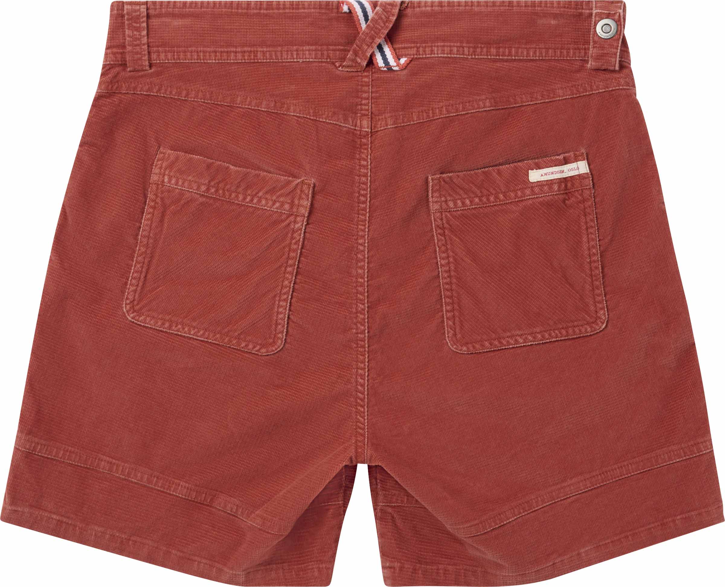 6incher Wild Velvet Shorts Herre 164/Terra Red