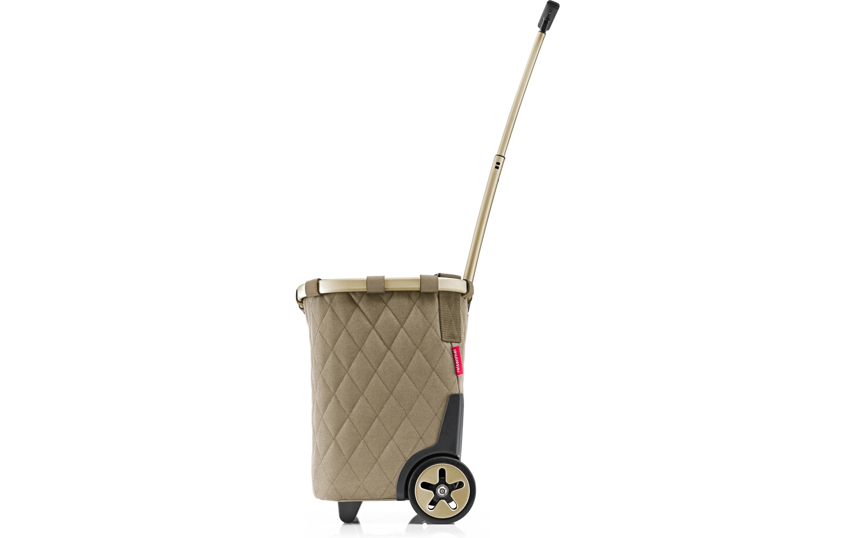 Einkaufstrolley Carrycruiser frame Rhombus olive<br>Einkaufstasche mit Kühlfunktion