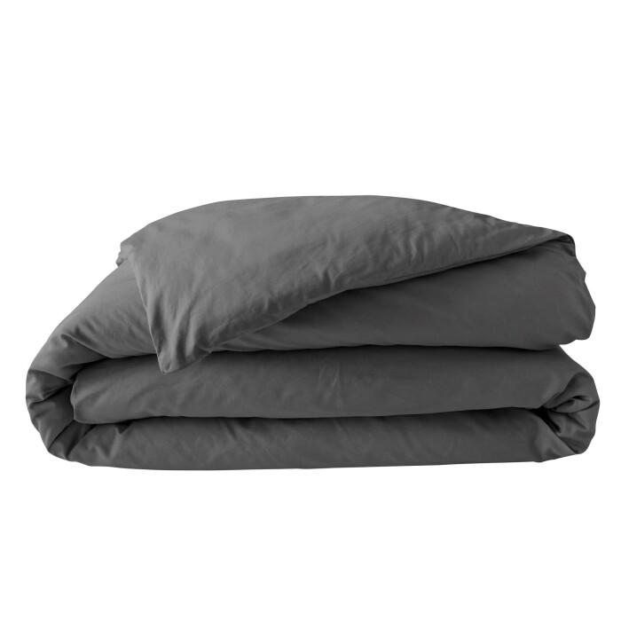 HOUSSE COUETTE 240X220CM PERCALE UNI 78 FILS ACIER