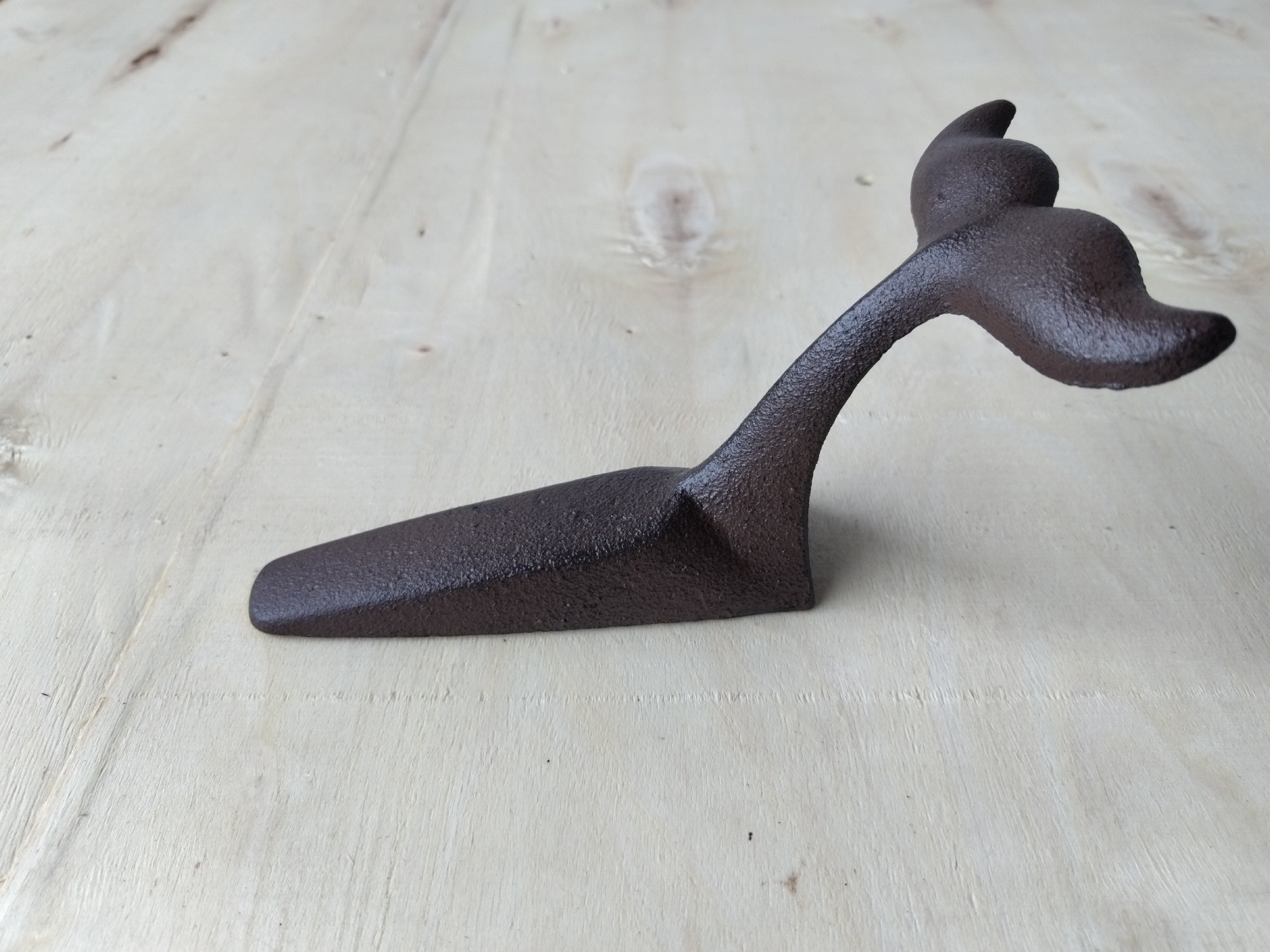 Türstopper 'Wal' aus Gusseisen, B 18 cm, L 9,5 cm, H 9 cm von fischer's lagerhaus