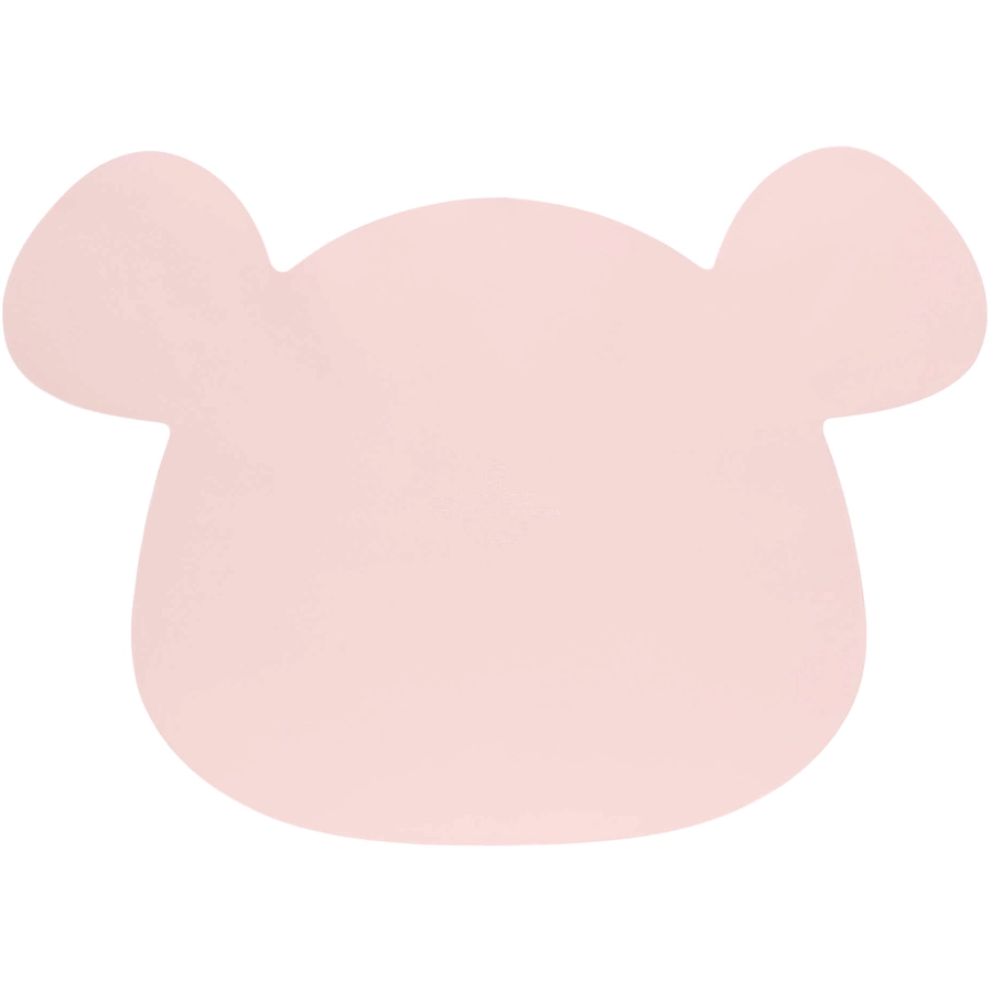 Lässig Silikon Geschirrset mit Lätzchen Little Chums 3er Set rosa