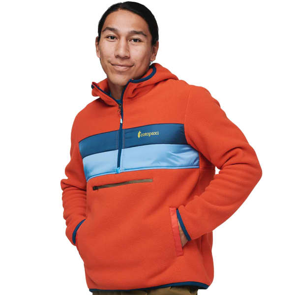 Sweat polaire COTOPAXI TECA FLEECE HOOD HALF-ZIP JKT RED HOT