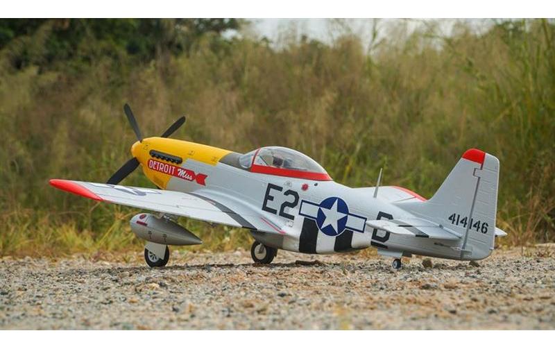 Warbird P-51 Mustang 1100 mm PNP<br>Scale Warbird mit 3S Brushless Antrieb