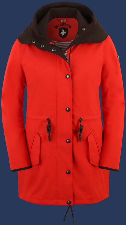 Sommerparka SeSilEstAirTec, Firered/Coffee Bean