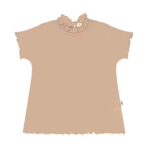 UAUA Ruffled T-Shirt Korte Mouwen - 3-6 Mnd - Rosado