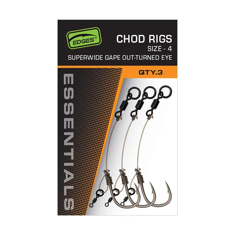 Bas De Ligne Fox Edges Super Wide Gape Chod Rigs