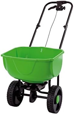 HaWe Streuwagen 27 L, Kunststoff, grün/schwarz, 105 x 75 x 46 cm