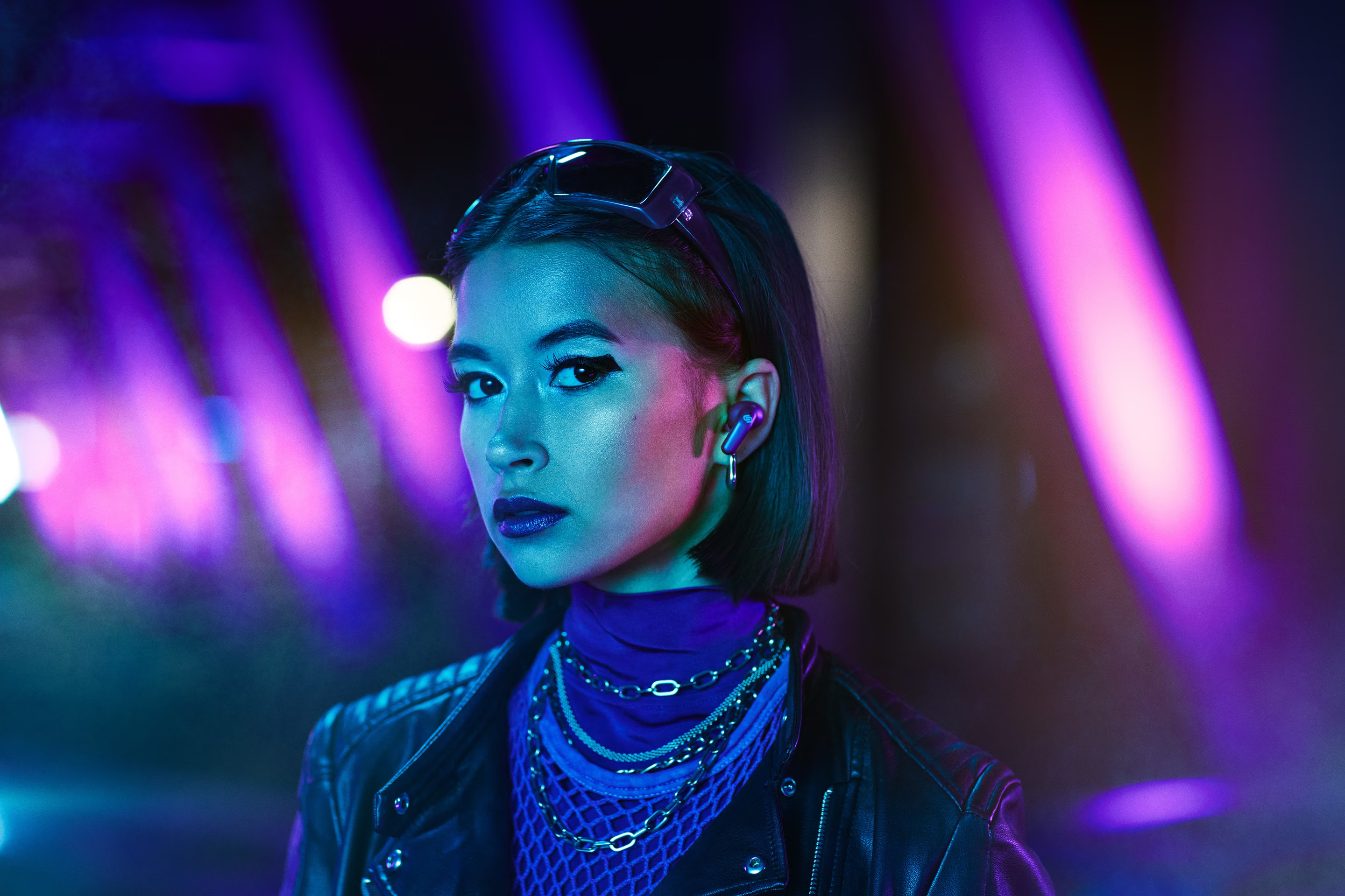 Seoul TWS Bluetooth 5.2 ANC In-Ear Kopfhörer Headset IPX4 mit Ladecase (45429) - Violett