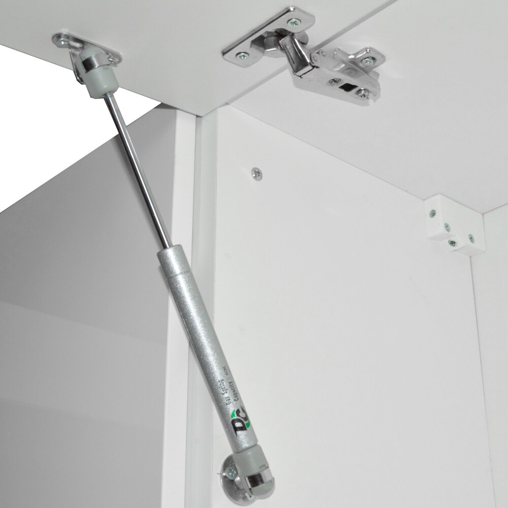 Vicco Küche Küchenzeile L-Form Küchenblock Einbauküche Komplettküche 167x187cm Weiß HGL
