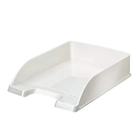 Leitz 52263001 Briefkorb A4 WOW Plus, perlweiß
