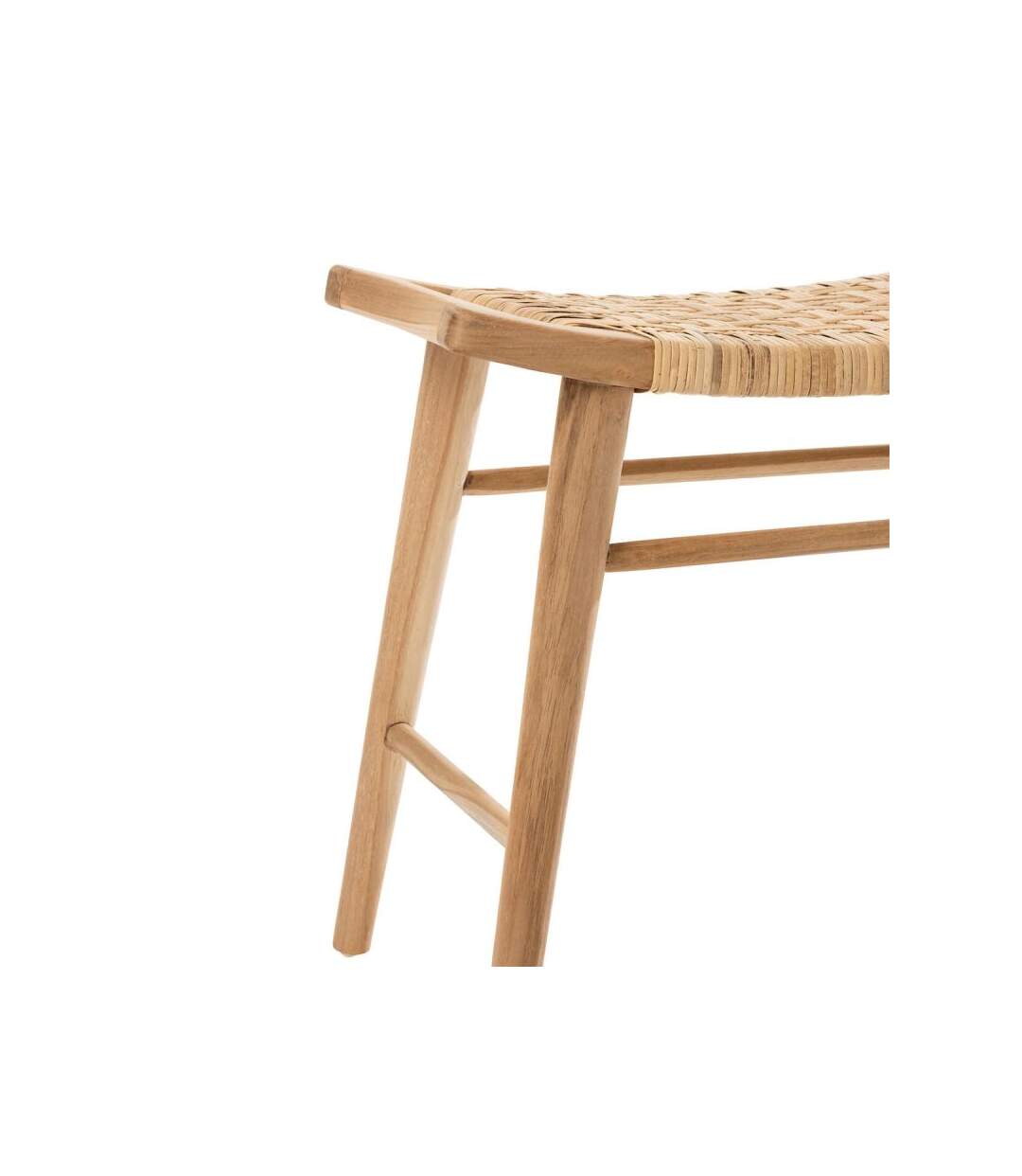 Paris Prix - Tabouret En Teck alis 55cm Naturel