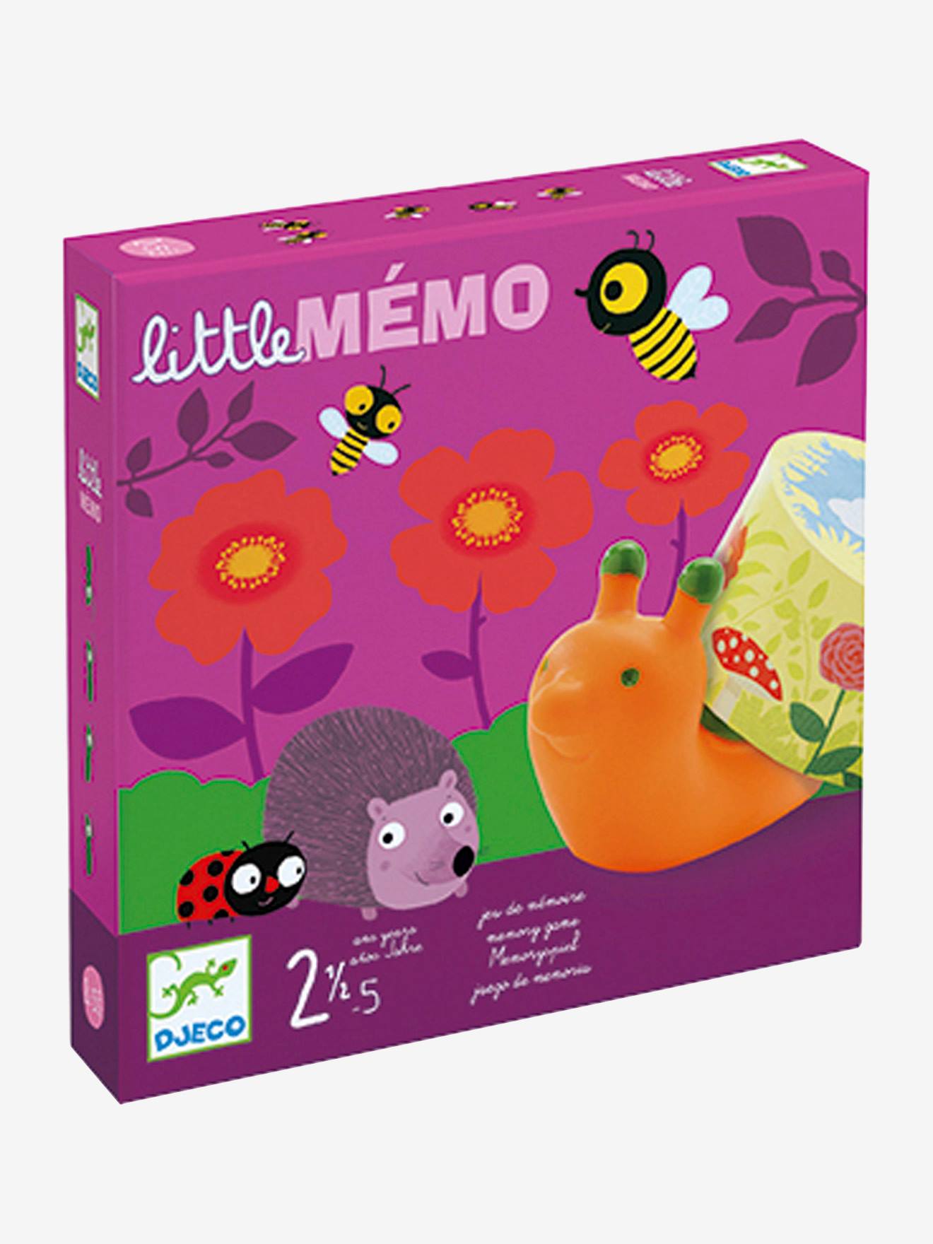 Jogo multicolorido Little Memo DJECO