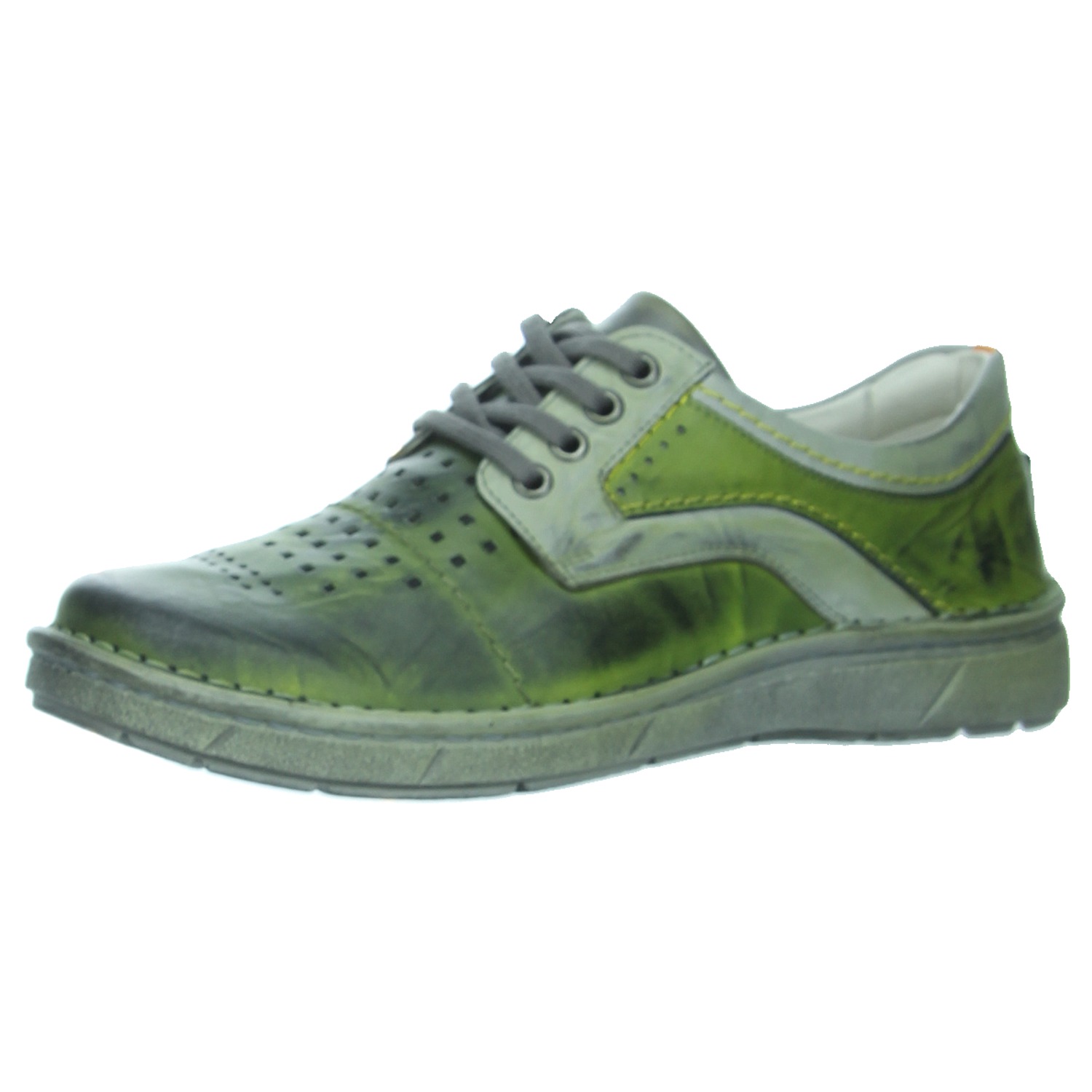 Krisbut Schnürhalbschuh grün grün
