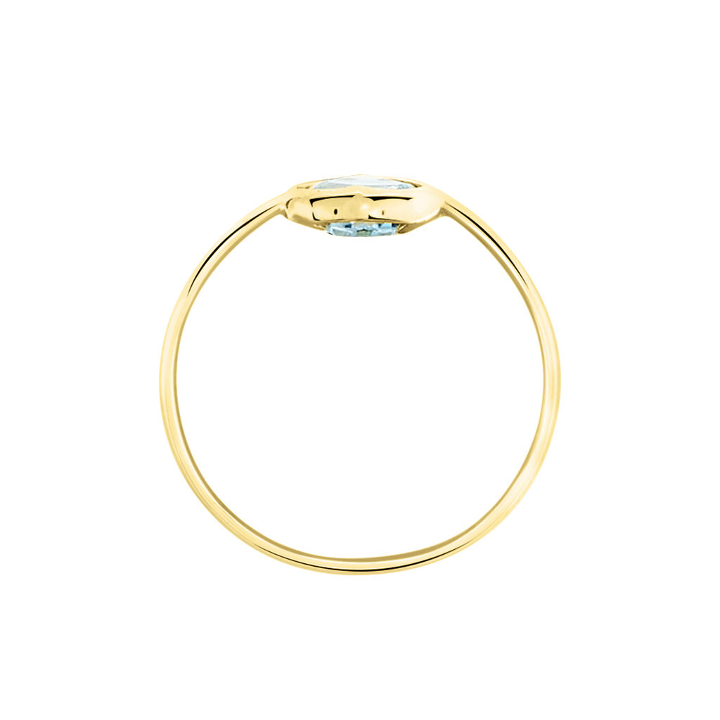 Bague Marsie Or Jaune Topaze