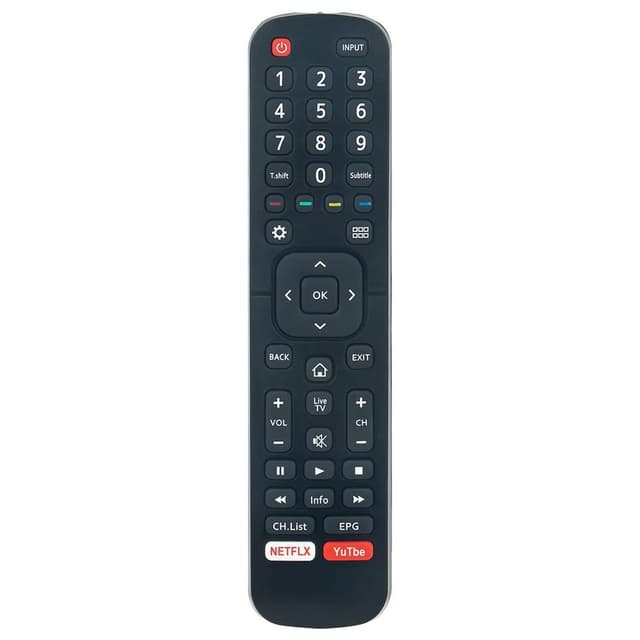 TV fjernbetjening Erstatning for EN2B27V / EN2B27DF Til Hisense TV