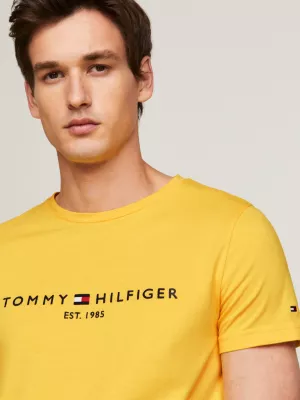 Camiseta Slim Fit com Logo