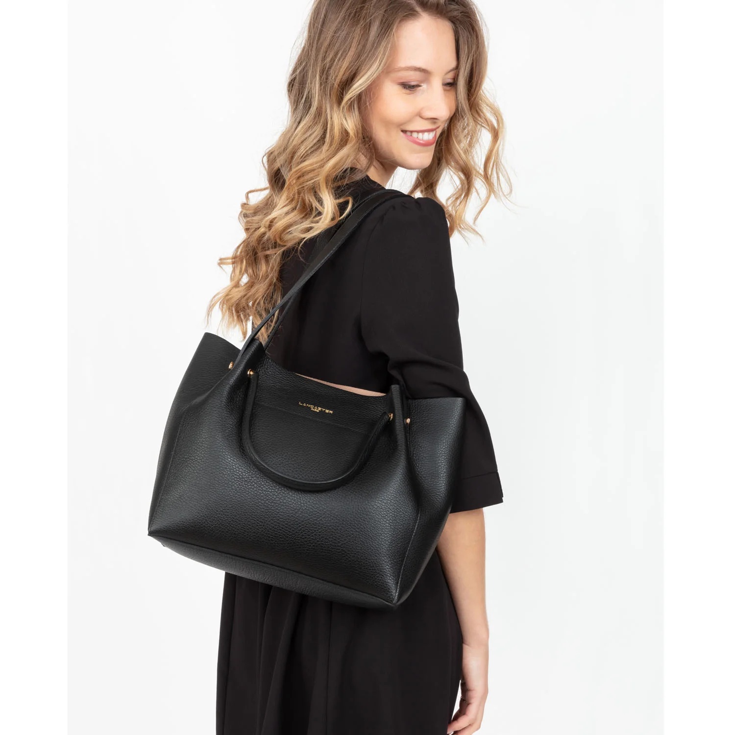 Foulonné Double-Sac cabas épaule