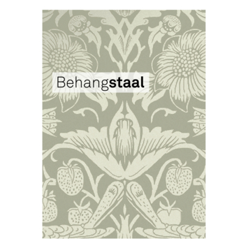 Behangstaal vliesbehang William Morris at Home Strawberry Thief Fibrous Sage (dessin 124237)