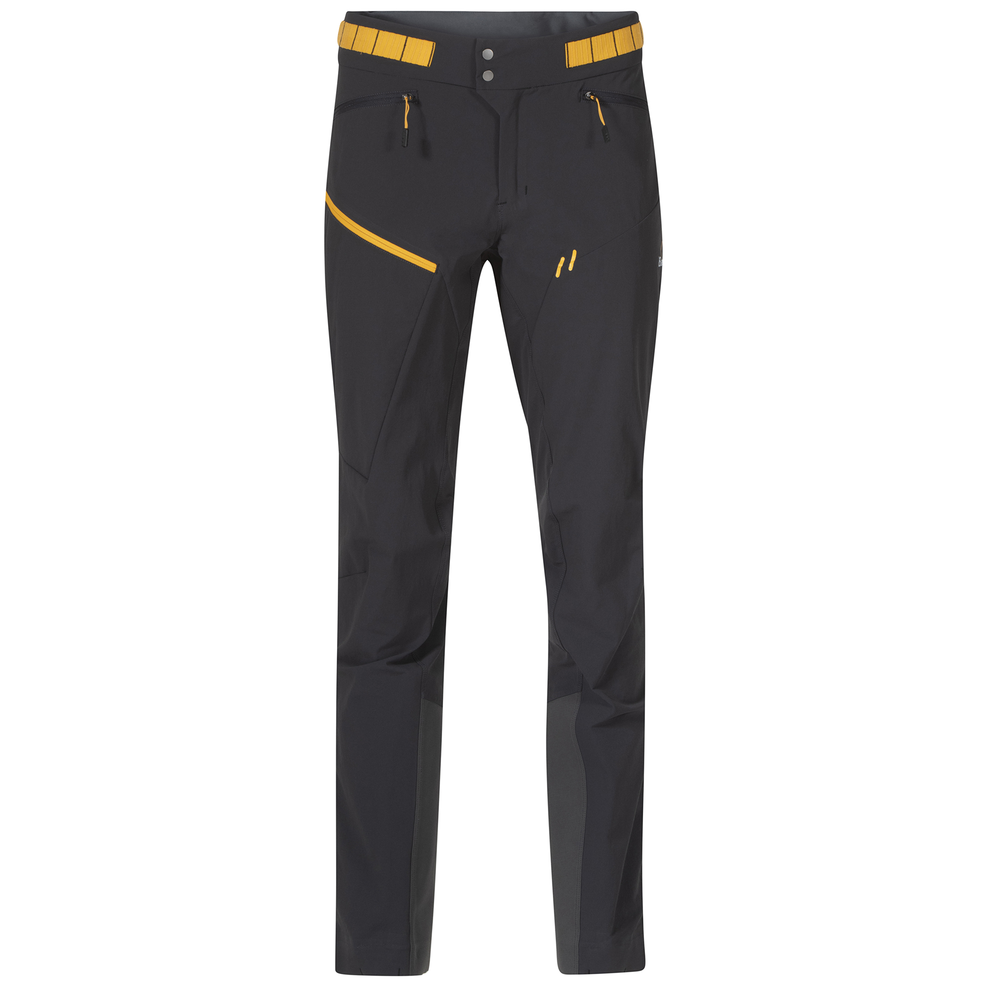 Y MountainLine Wooltech Softshell Pants Dame Dark Shadow Grey