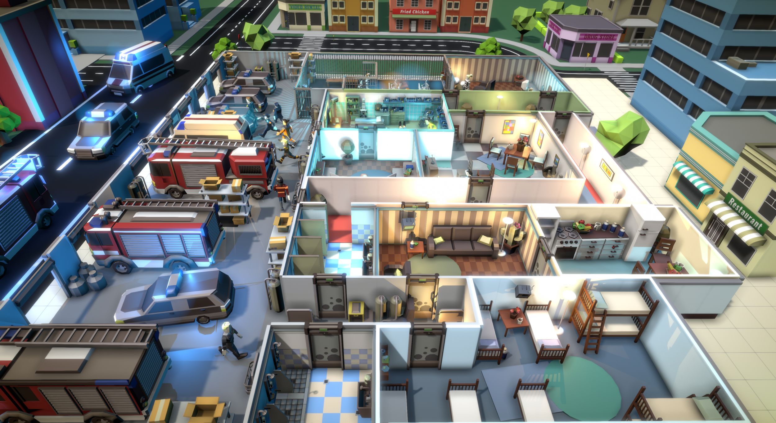 Der Blaulicht Tycoon - Rescue HQ