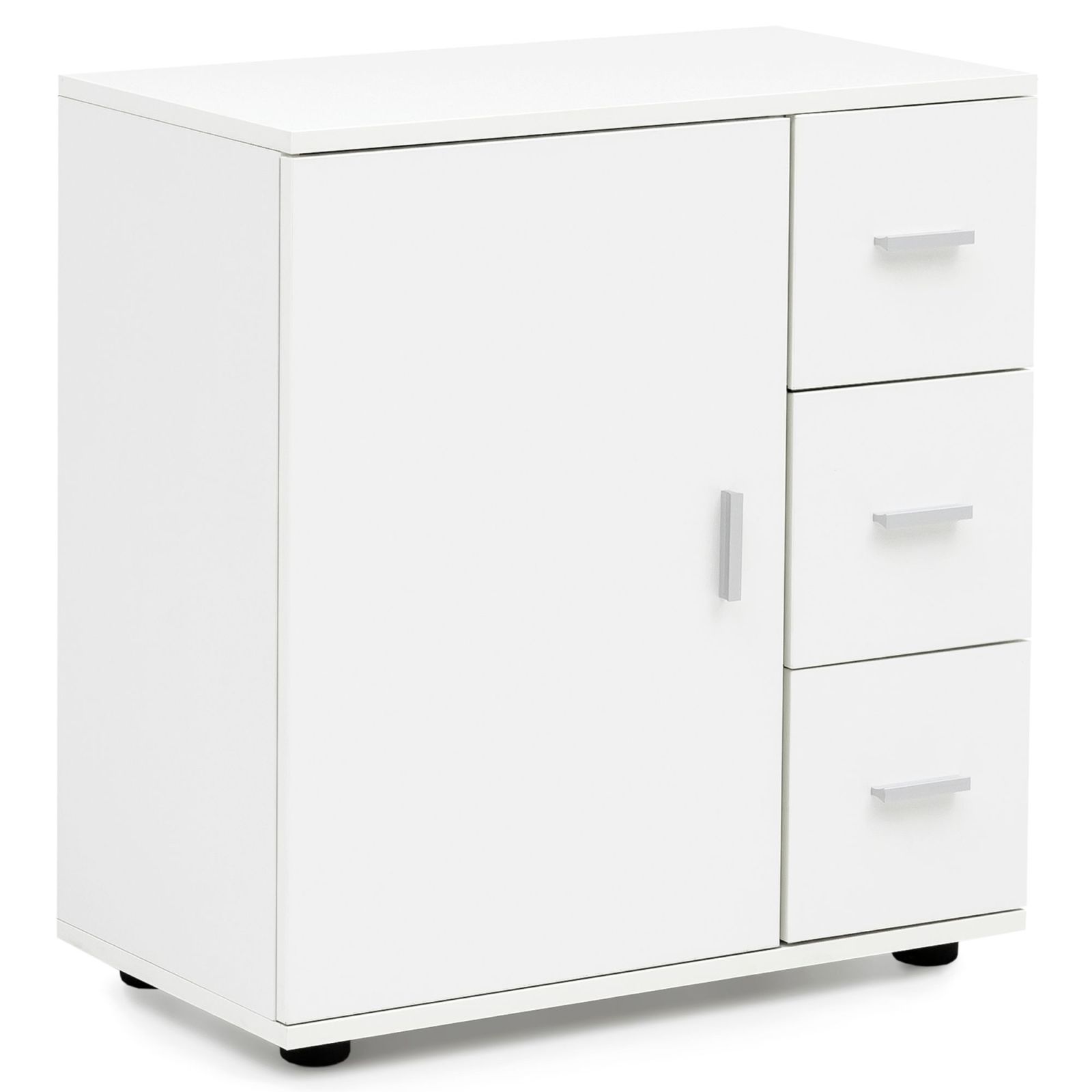 Midischrank - weiß - Holz - 60 cm breit