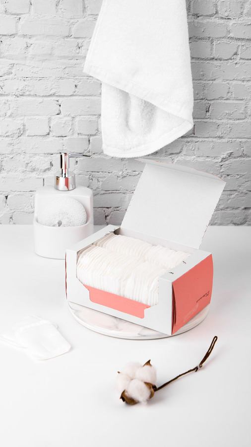 SOMISOME Silky Cotton Pads 80pcs
