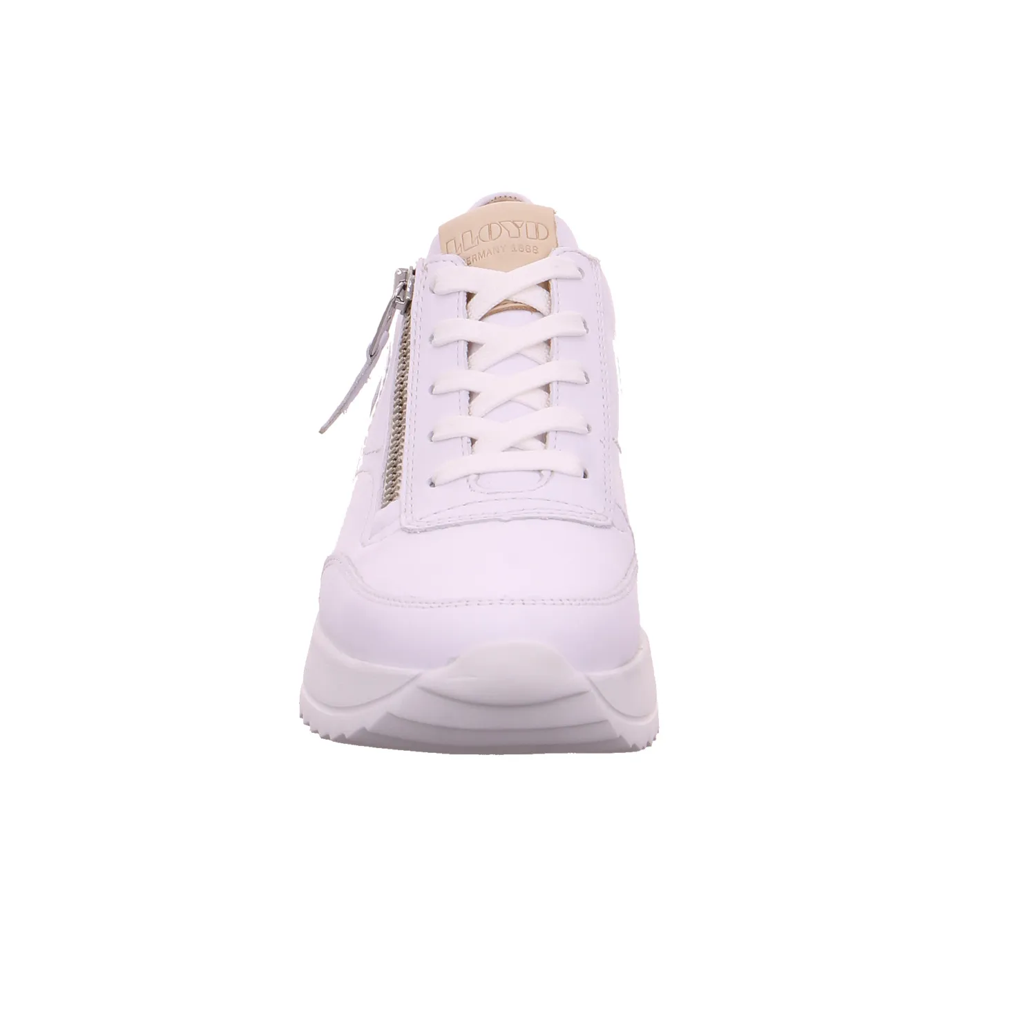 LLOYD Sneaker Weiss Leder  mit Lederfutter