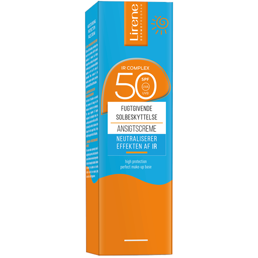 Lirene Moisturising Protection Face Cream, SPF 50, 40 ml