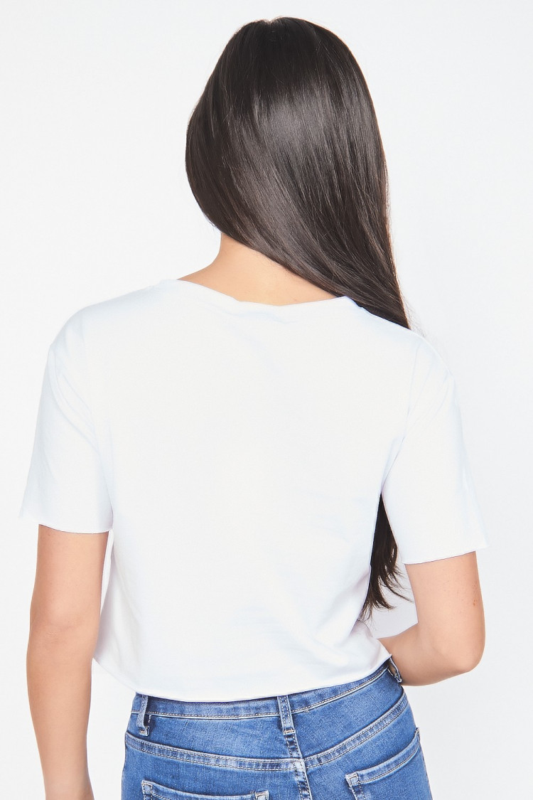 T-shirt blanc 