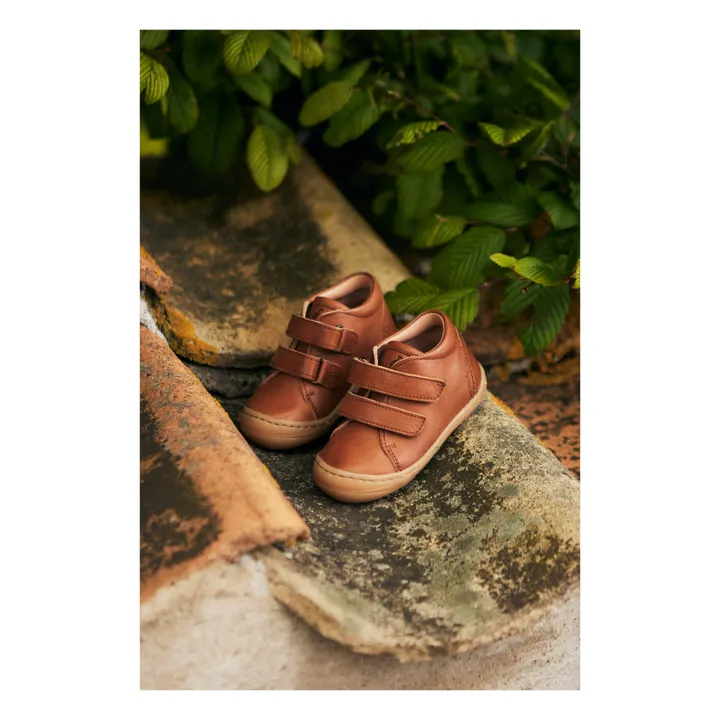 Petit Nord Baskets Scratchs Everyday | Cognac