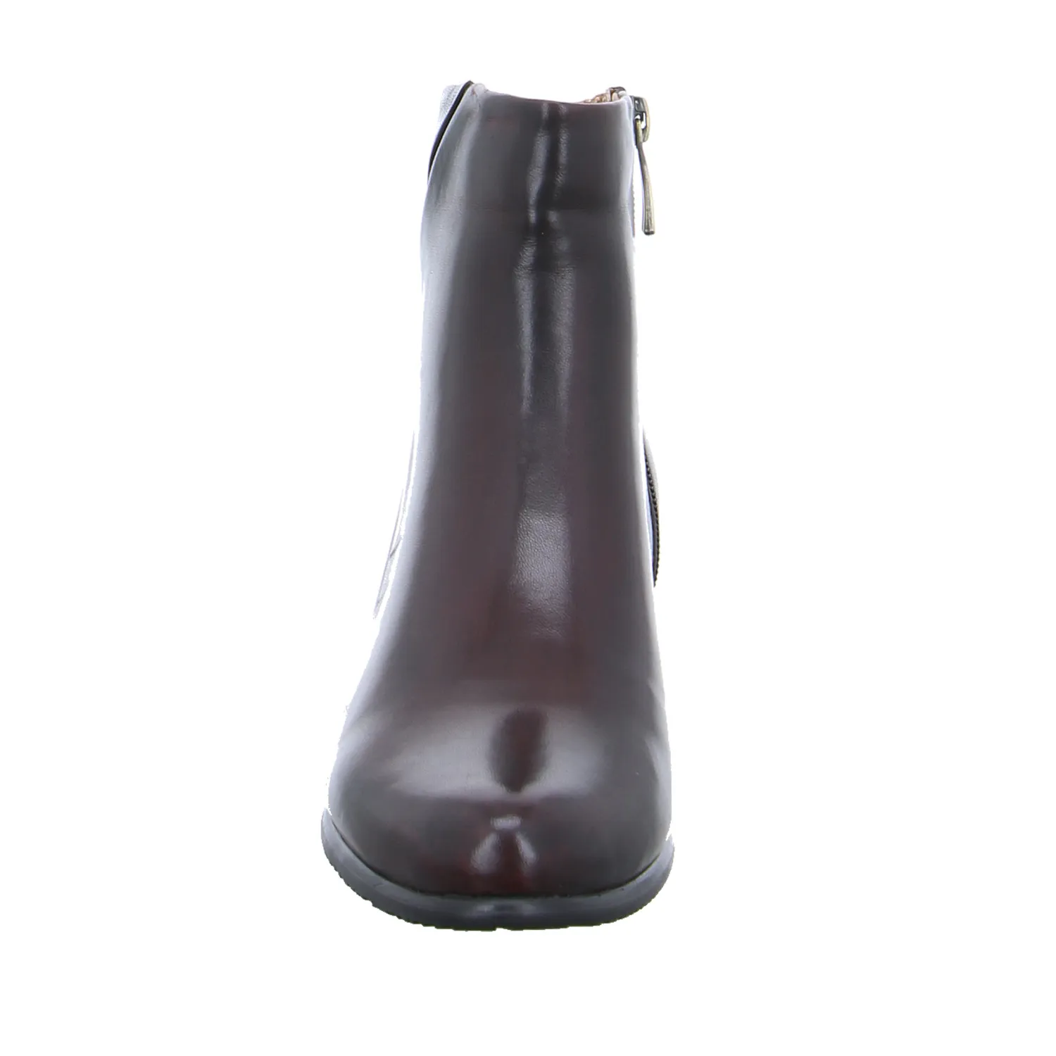 EVERYBODY Stiefelette Braun Leder