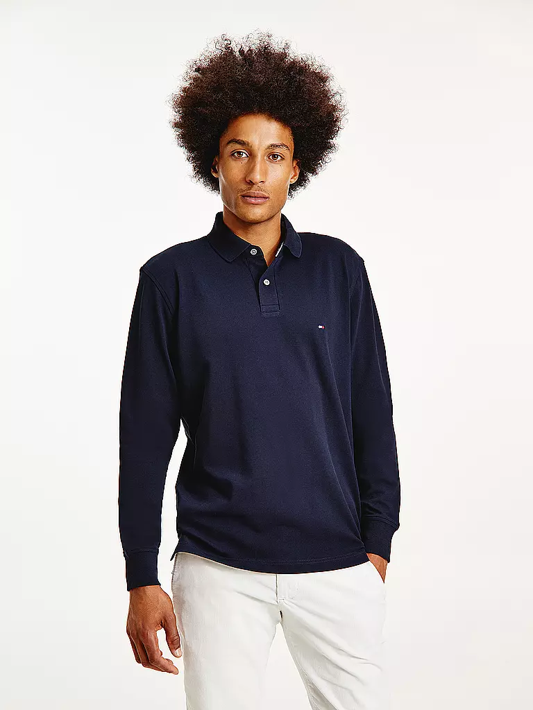 TOMMY HILFIGER Poloshirt Regular Fit 1985 blau