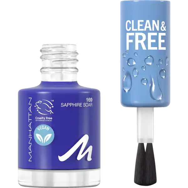 Clean & Free Nail Polish 169 Sapphire Soar