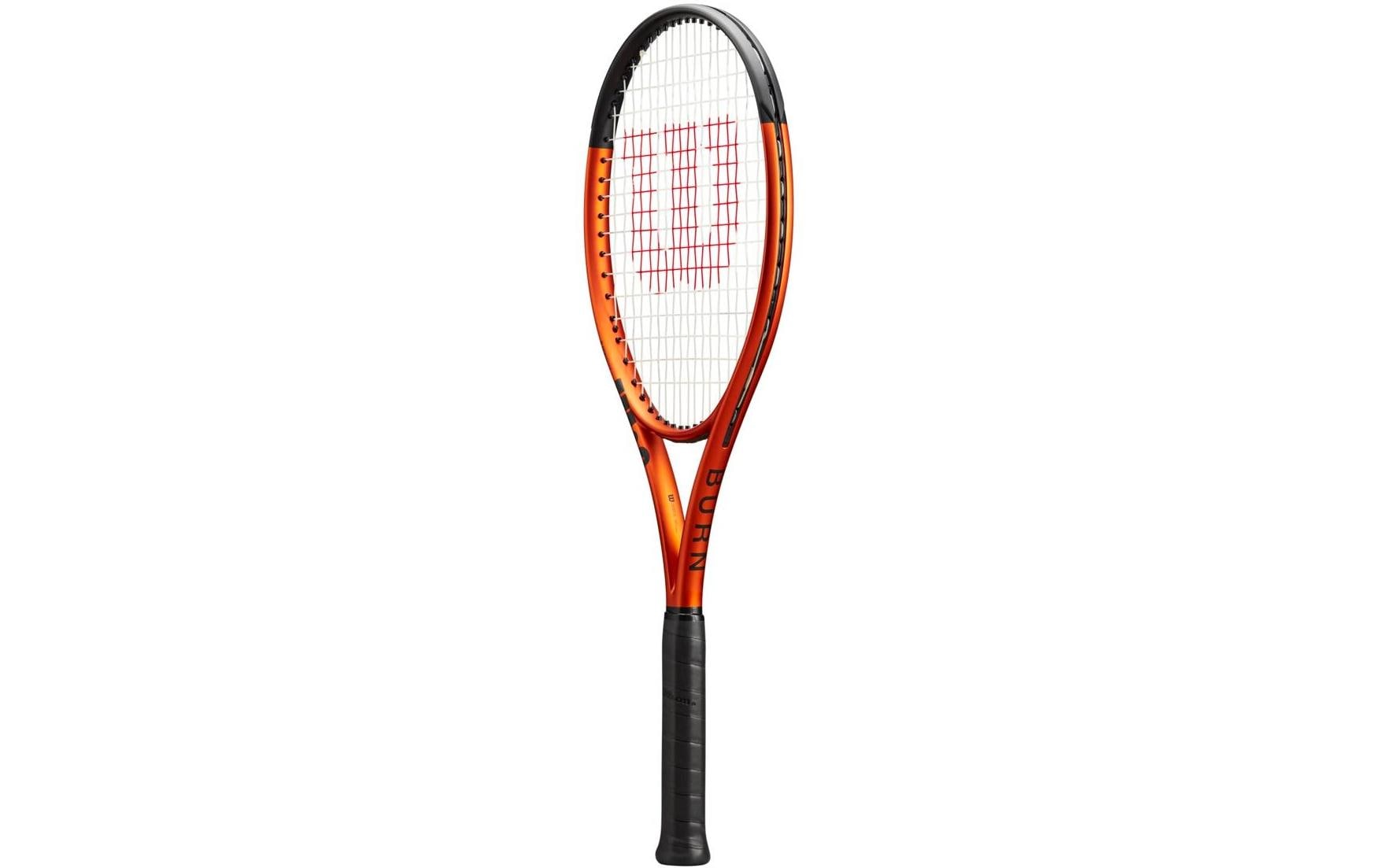 Tennisracket Burn 100 LS V5.0 Schwarz/Orange<br>Tennisschläger