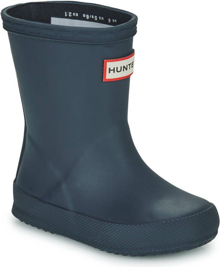 Hunter Boots Kid's First Classic Rubberlaarzen blauw