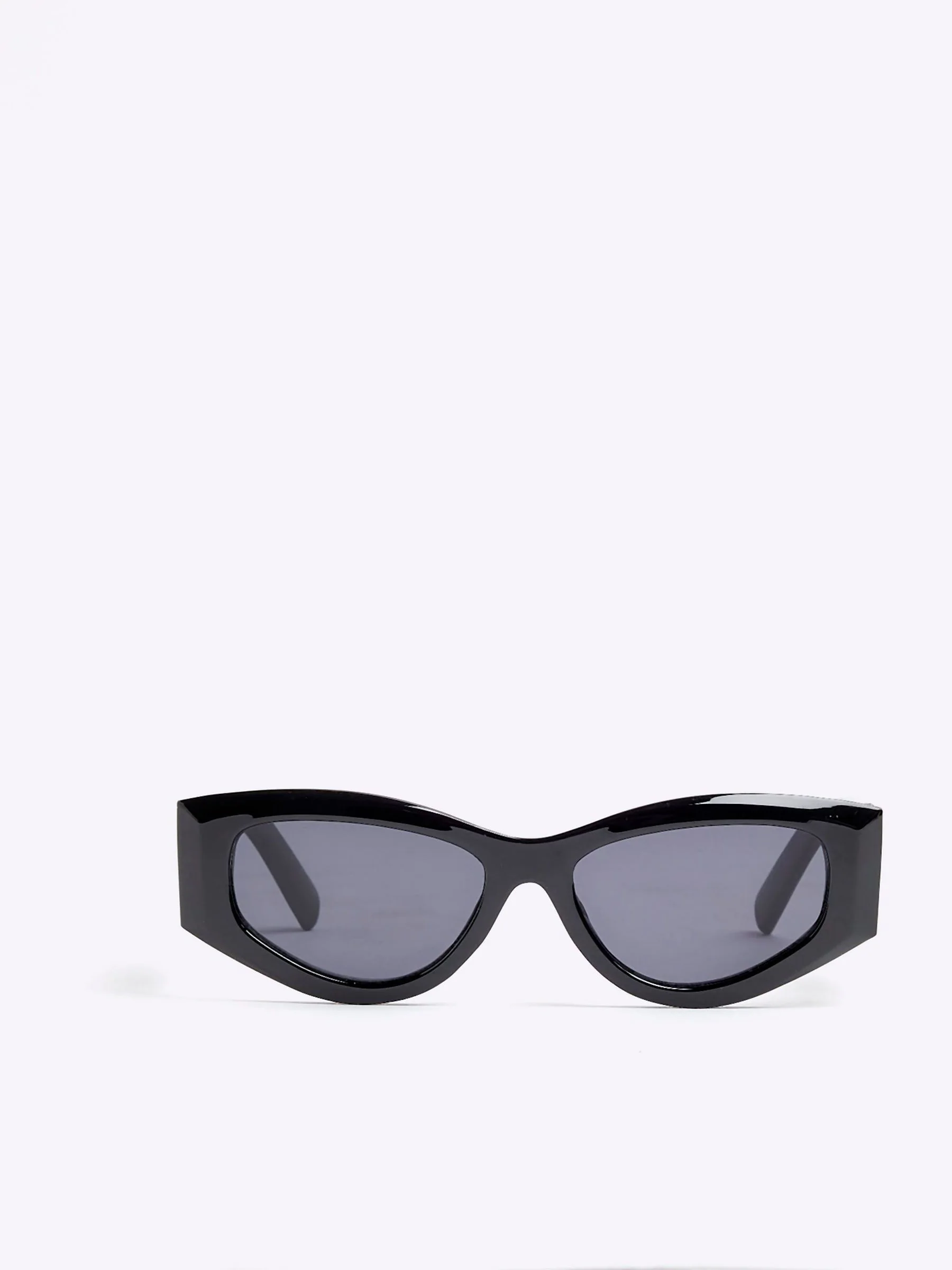 River Island Slim Cat Eye Chain Sunglasses