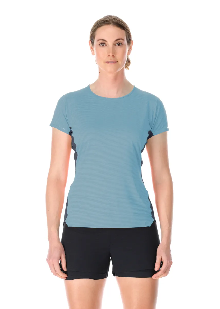 Rab Sonic Ultra Tee Wmns Citadel/Tempest Blue