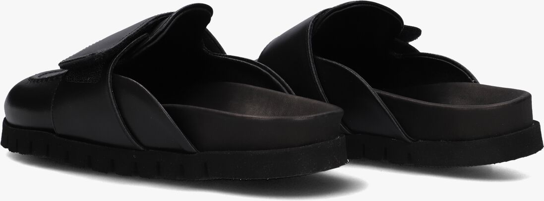 NUBIKK zwarte nubikk slippers teddy montana